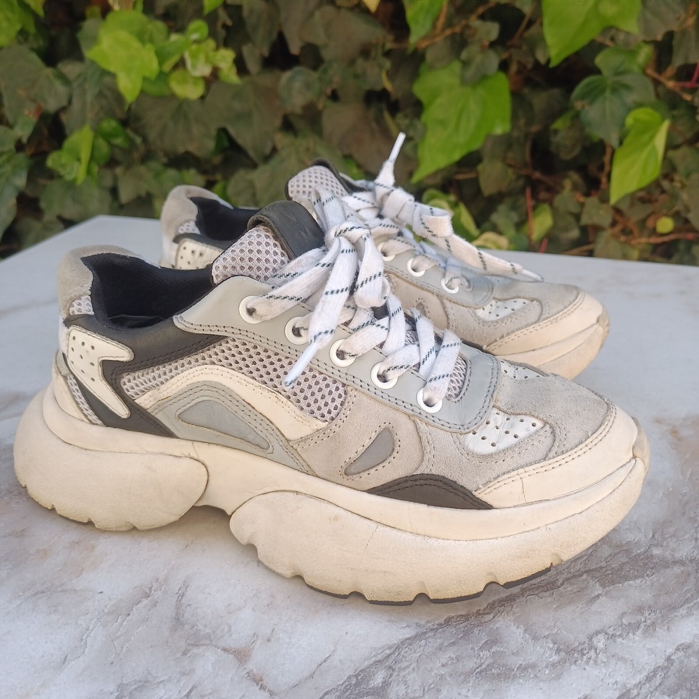 Maje DREAM TOMORROW Trainers Gray Women's Size 35